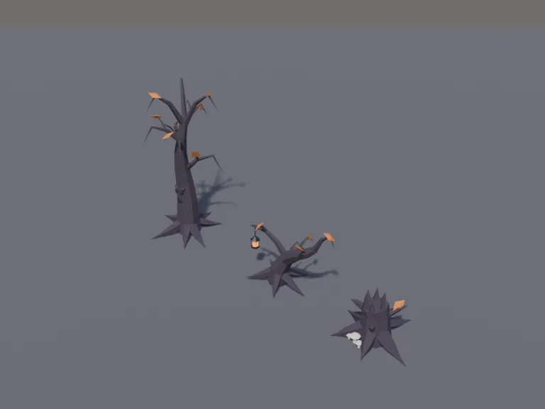 Spooky Dead Trees, view 3