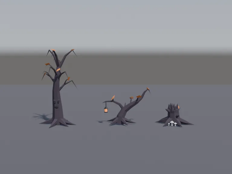 Spooky Dead Trees, view 4