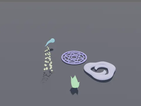 Spooky Effect Meshes