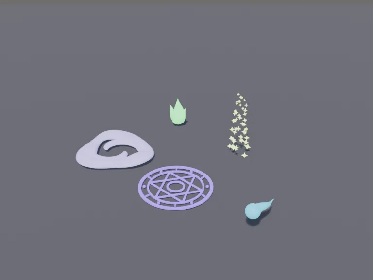 Spooky Effect Meshes, view 3