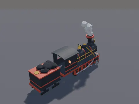 Steam Locomotive & Tender
