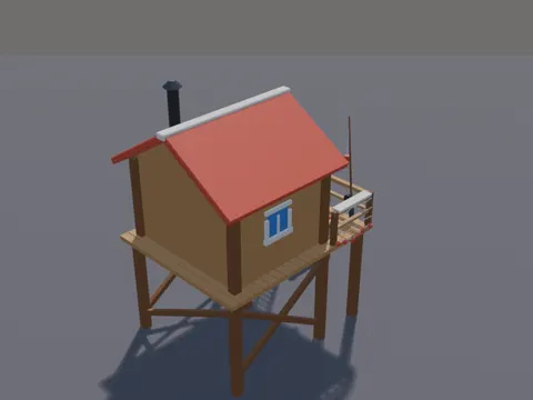 Stilted Fishing Hut