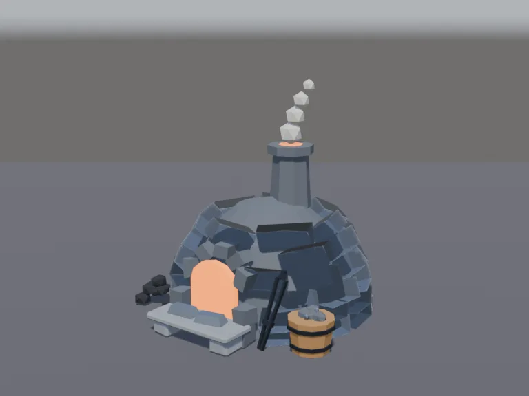 Stone Smelting Furnace, view 2