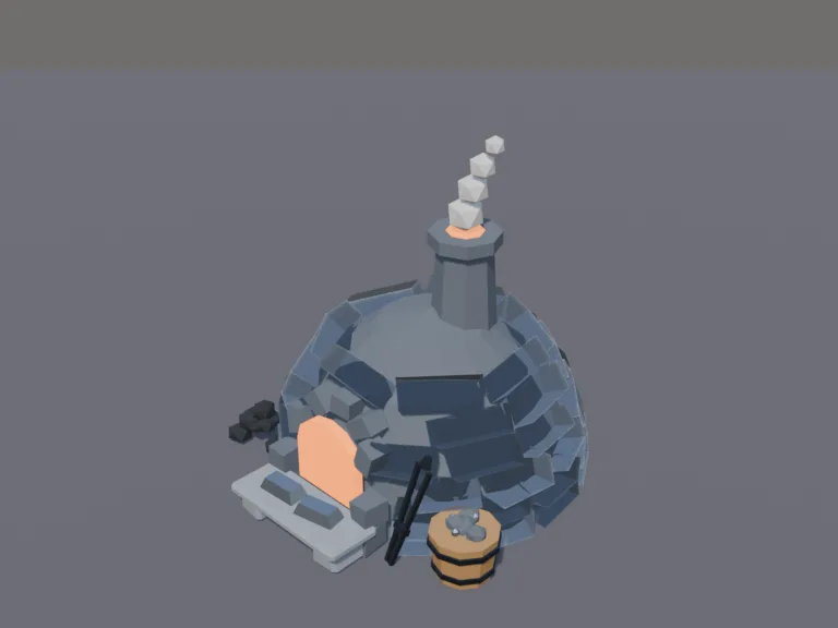 Stone Smelting Furnace, view 3