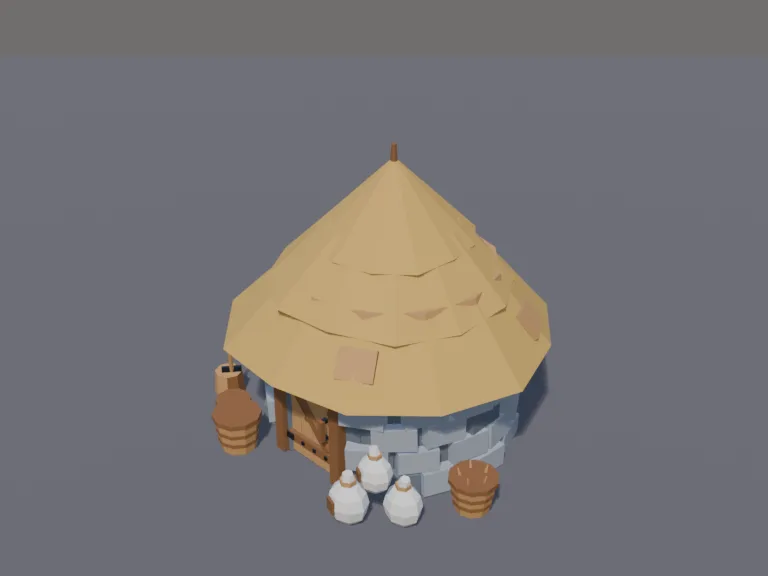 Stone Storage Hut, view 3