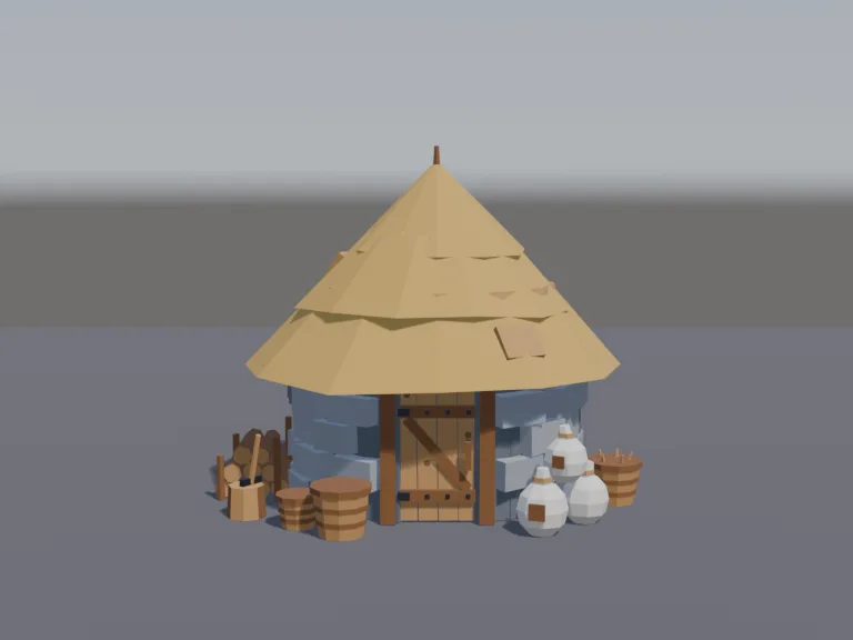 Stone Storage Hut, view 4