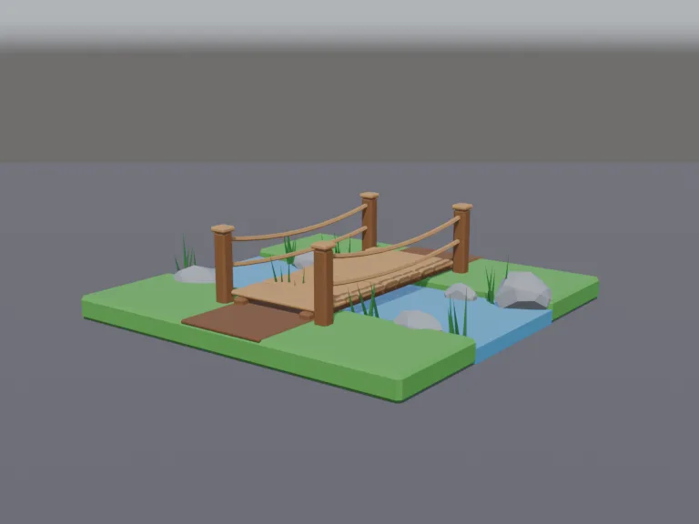 Stream Path Bridge, view 2
