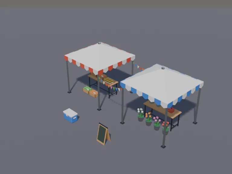 Street Market Tents, view 3