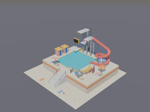 Summer Diving Pool