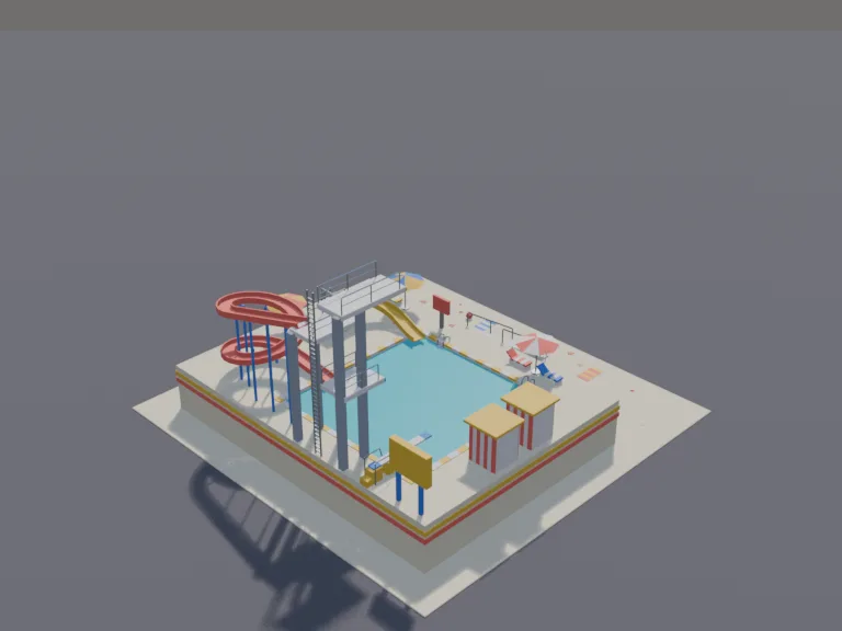 Summer Diving Pool, view 4