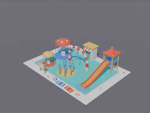 Summer Splash Pad