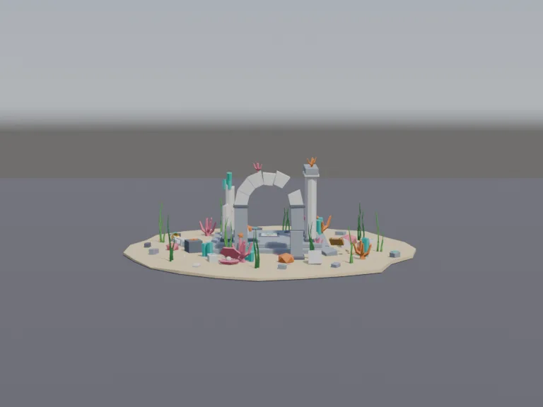 Sunken Temple Ruins, view 3
