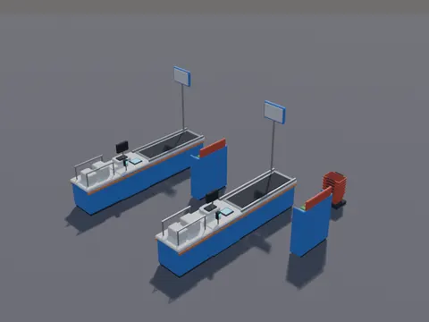 Supermarket Checkout Set