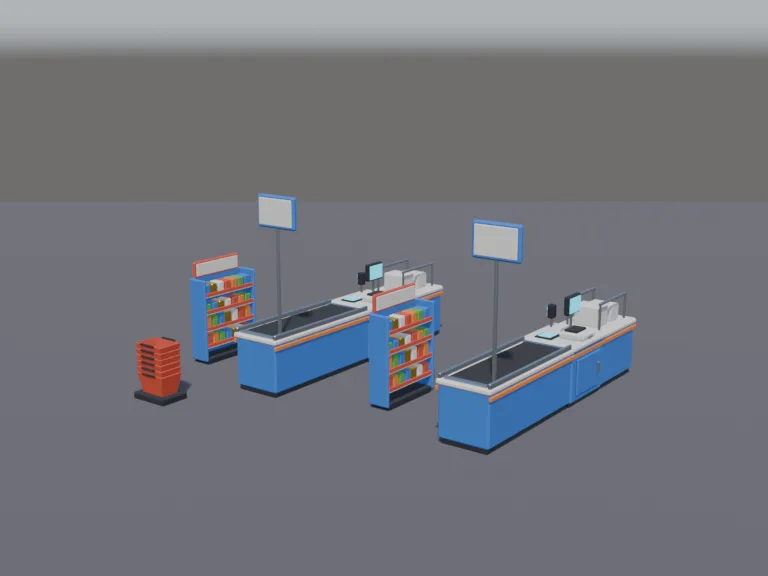 Supermarket Checkout Set, view 2