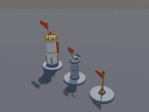 Support Banner Towers