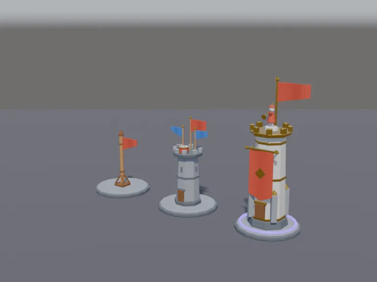 Support Banner Towers, view 2