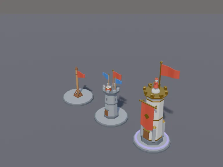 Support Banner Towers, view 3