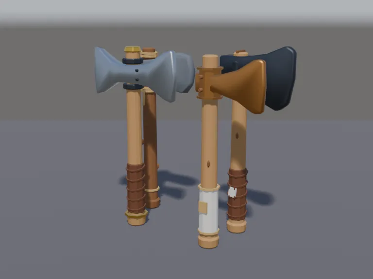 Survival Axe Tiers, view 2