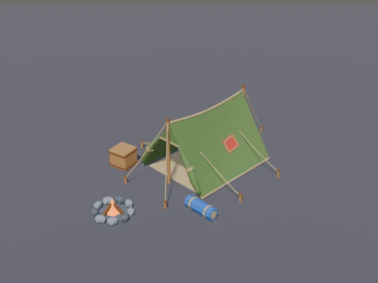Survival Camp Tent, view 3