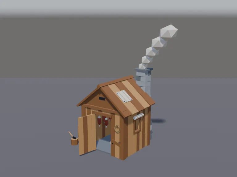 Survival Smokehouse, view 2