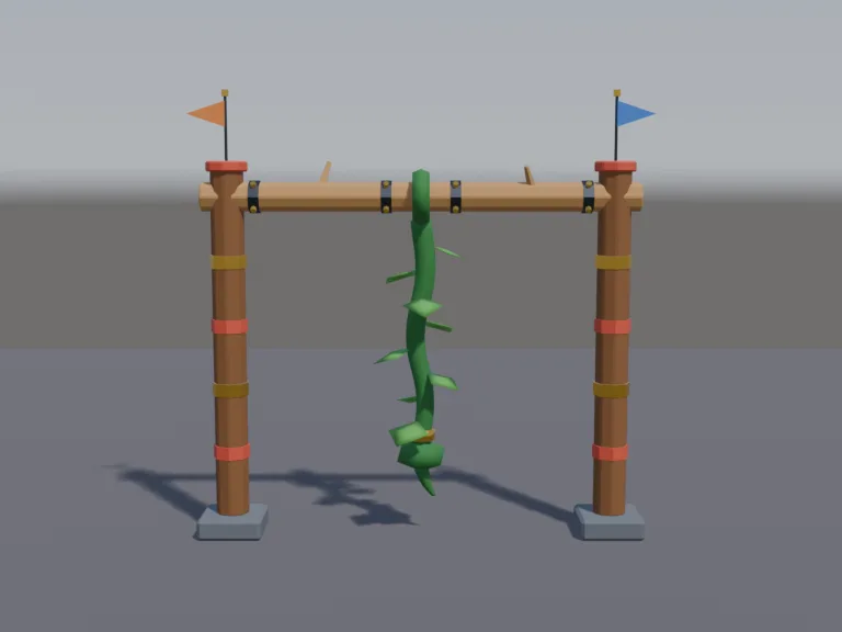 Swinging Vine Obstacle, view 4