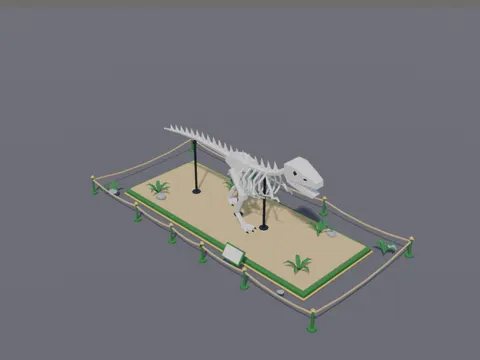 T-Rex Skeleton Display