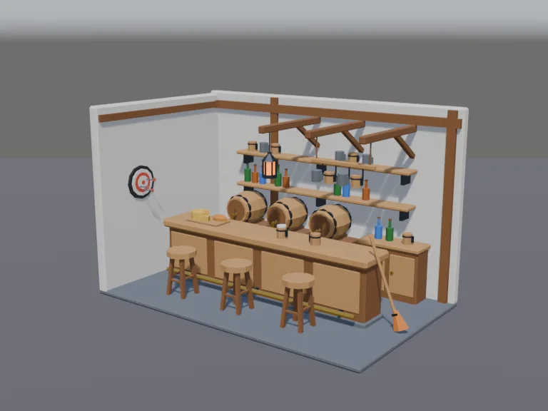 Tavern Bar Counter, view 2