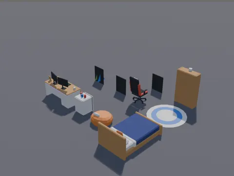 Teen Gaming Bedroom