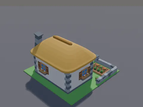 Thatched Storybook Cottage