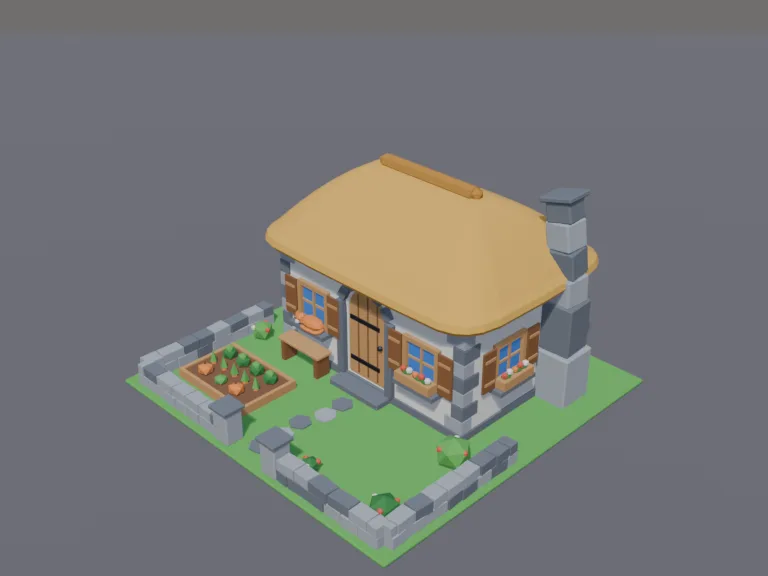 Thatched Storybook Cottage, view 3