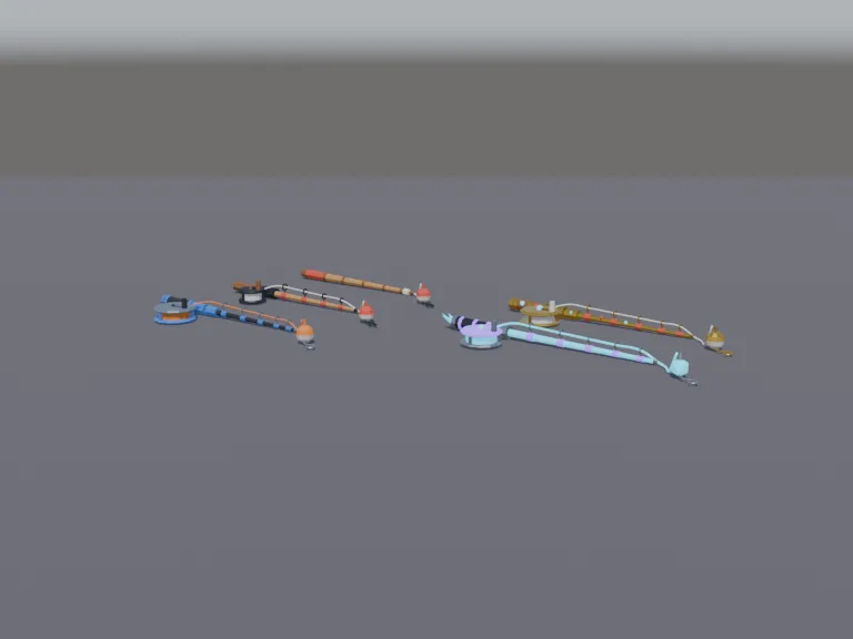 Tiered Fishing Rods, view 2