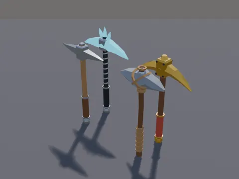 Tiered Pickaxe Set