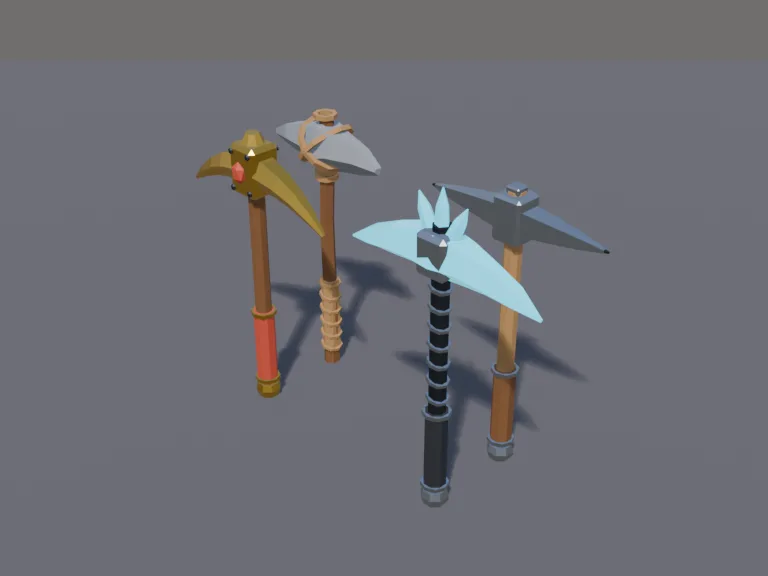 Tiered Pickaxe Set, view 3