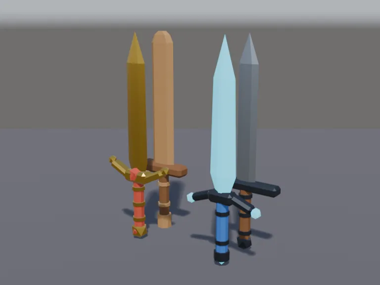 Tiered Sword Set, view 2