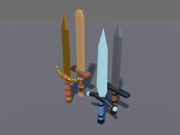 Tiered Sword Set, view 3