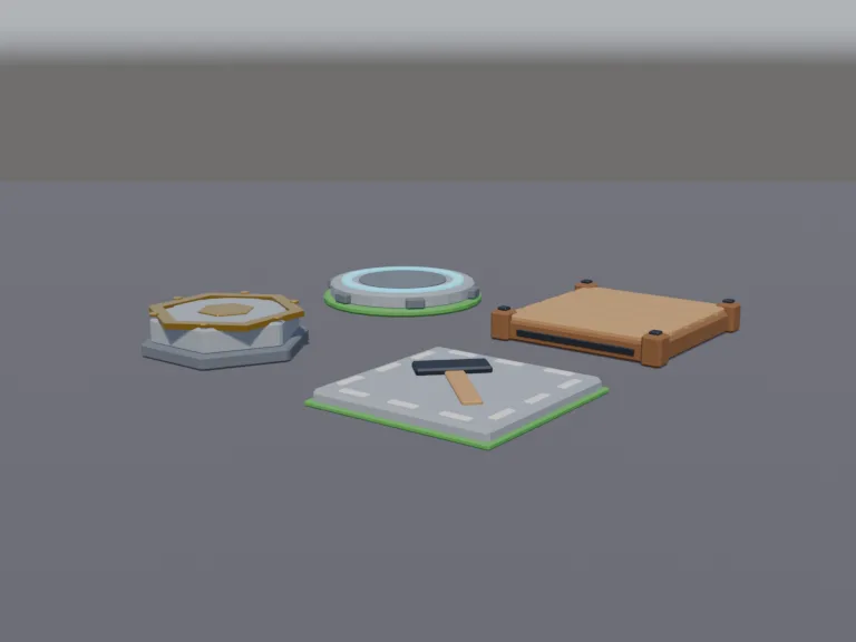 Tower Build Pads, view 2