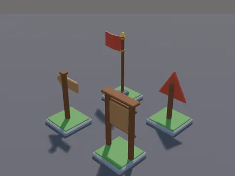 Tower Defense Lane Markers