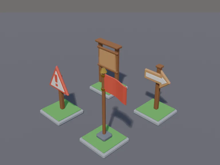 Tower Defense Lane Markers, view 3