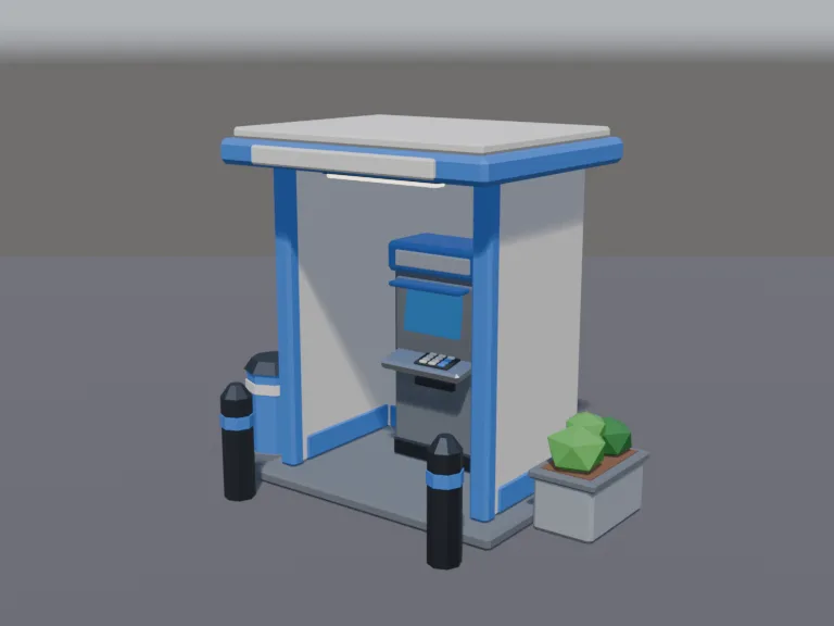 Town ATM Booth, view 2