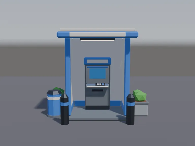 Town ATM Booth, view 3