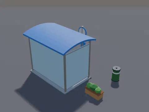 Town Bus Stop
