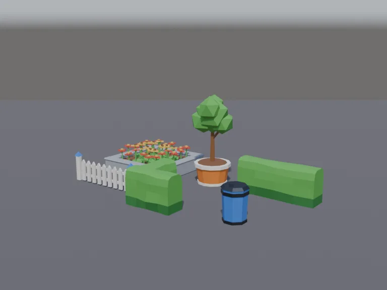 Town Flower Bed Set, view 2