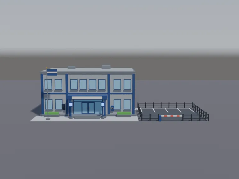 Town Police Station, view 4