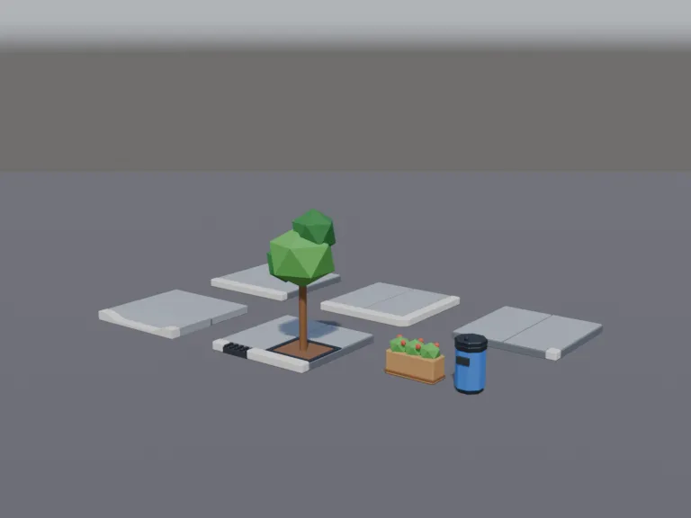 Town Sidewalk Kit, view 2