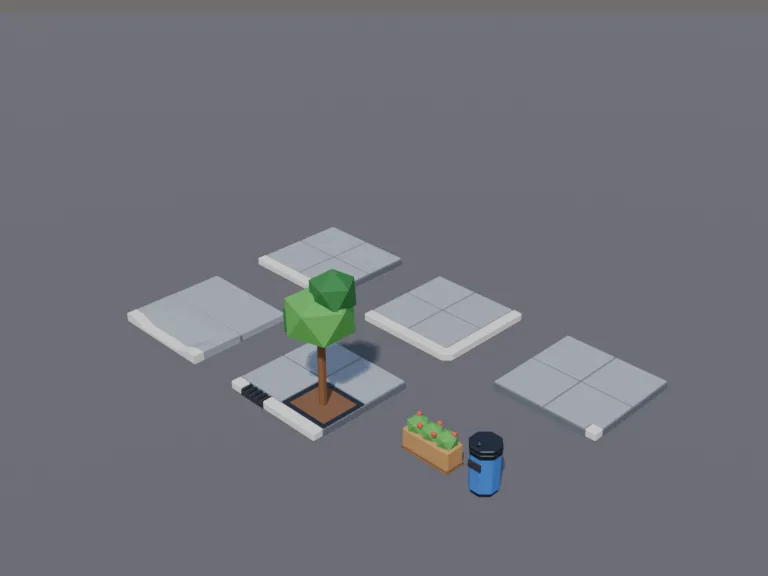 Town Sidewalk Kit, view 3
