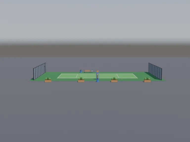 Town Tennis Court, view 4