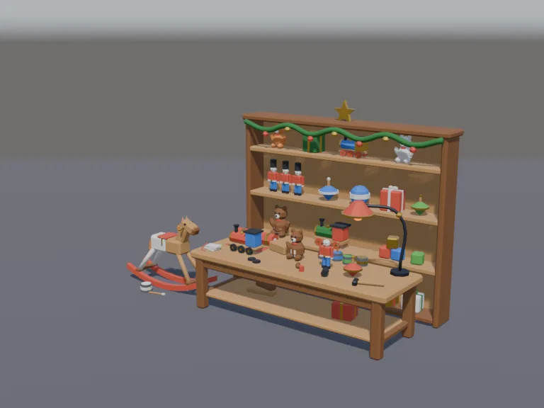 Toy Workshop Bench, view 2