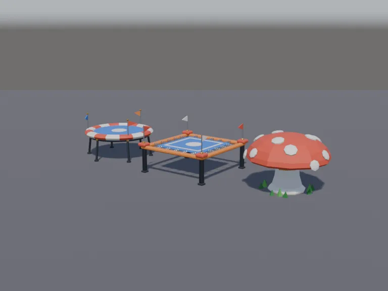Trampoline Bounce Set, view 2