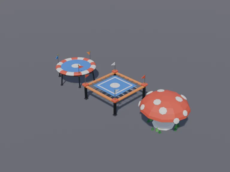 Trampoline Bounce Set, view 3