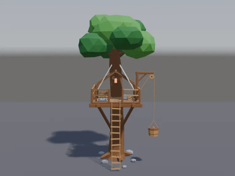 Treetop Survival Shelter, view 3